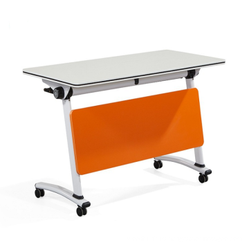 Meeting Sliding Movable Adjustable Conference Room Tables Stackable Office Folding Training Tables